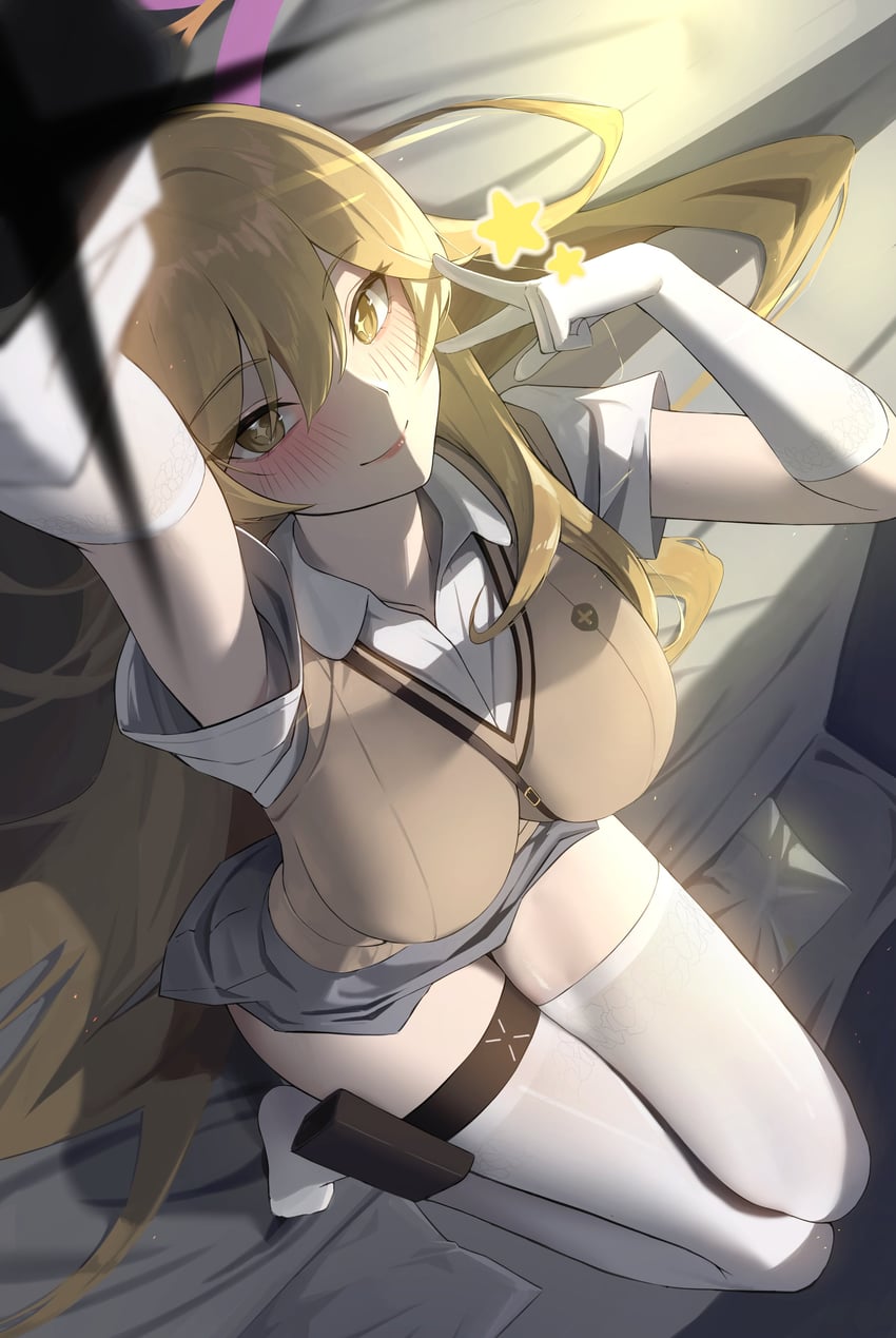 shokuhou misaki (blue archive and 2 more) drawn by rkin