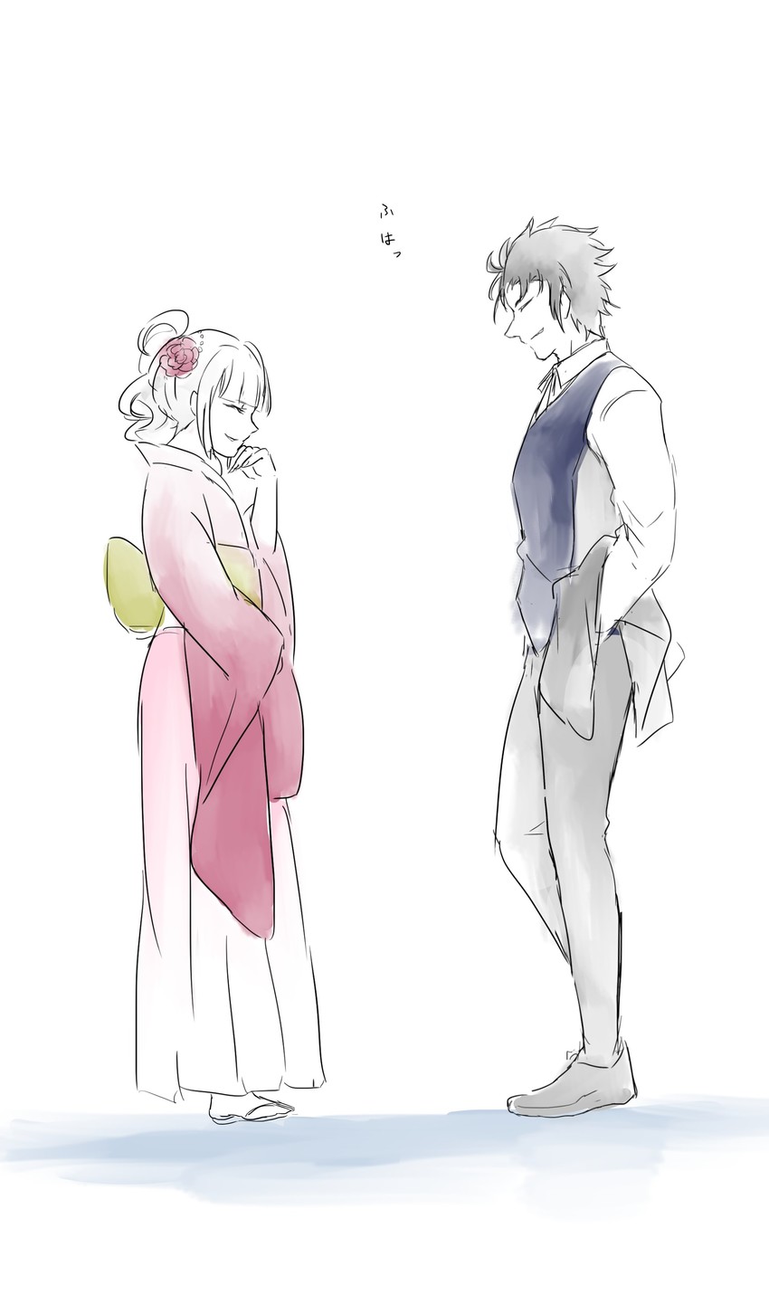 carmilla and hijikata toshizou (fate and 2 more) drawn by shiina_(vuurrood)