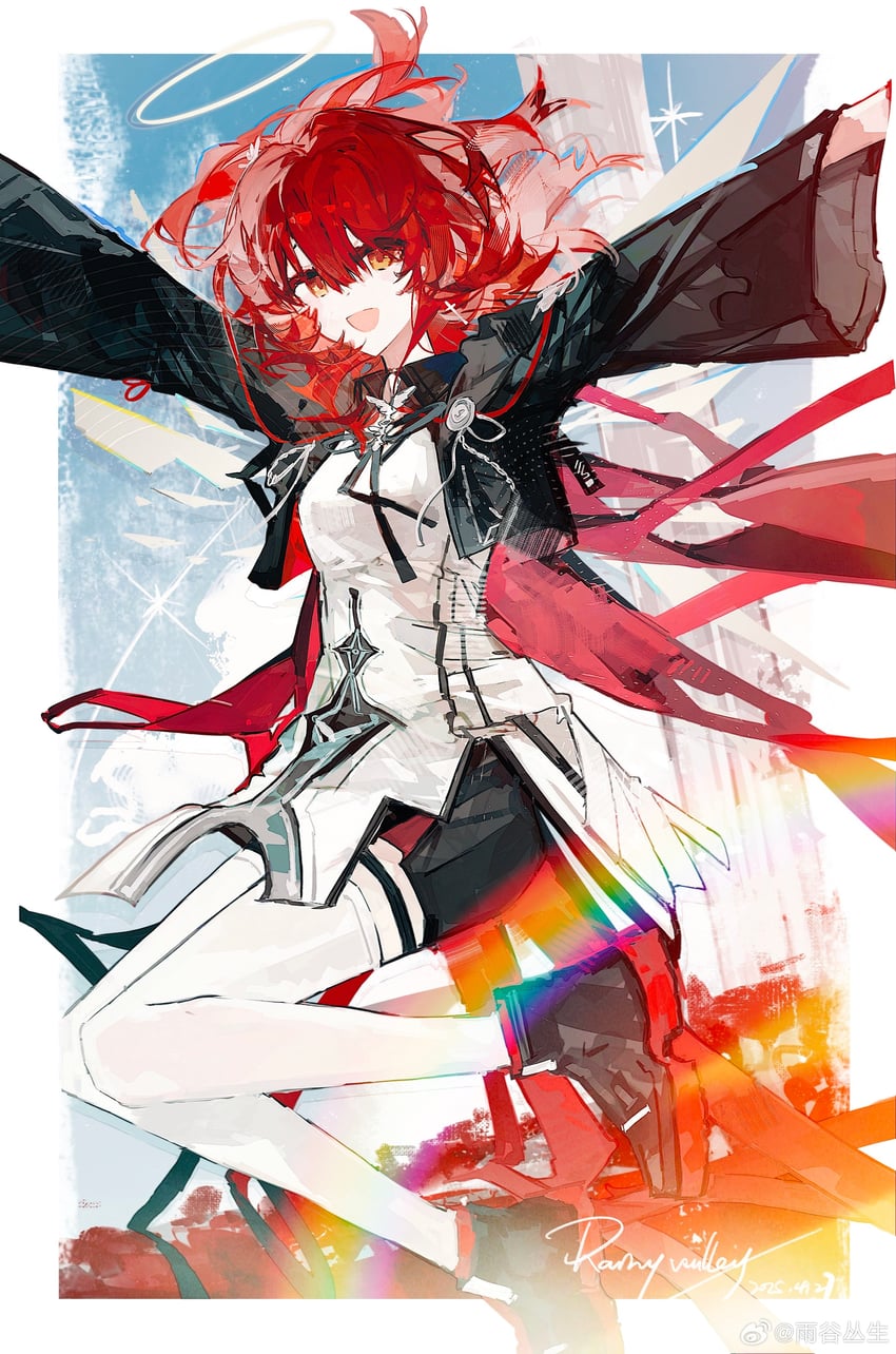 exusiai and exusiai the new covenant (arknights) drawn by buqiyong