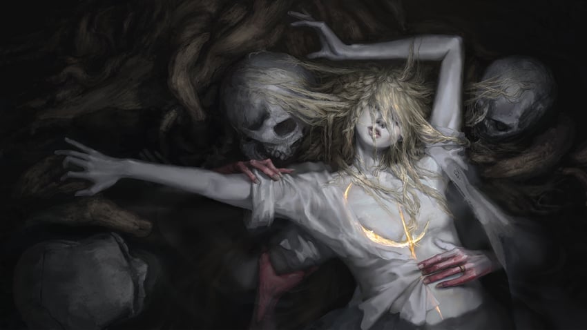 miquella (elden ring) drawn by adora_zhang