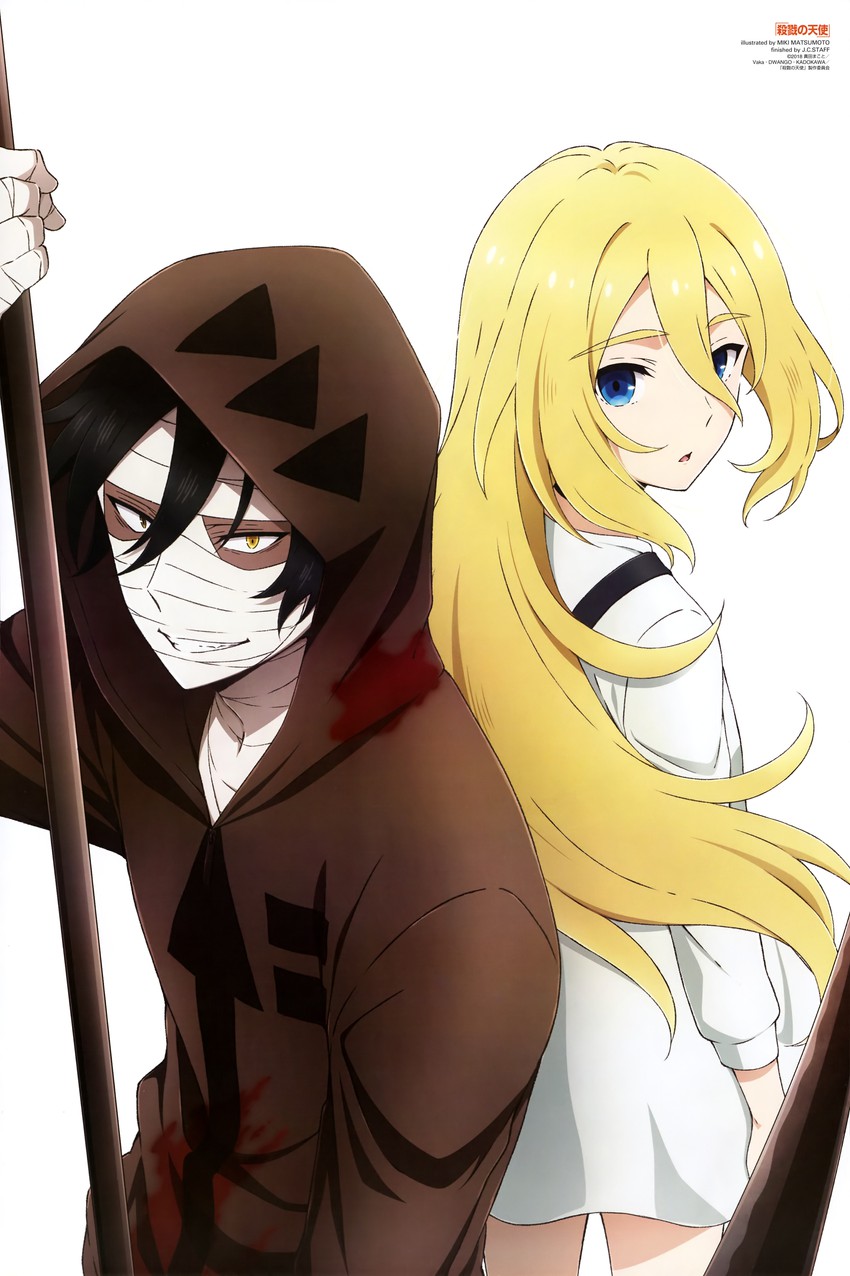 rachel gardner and isaac foster (newtype and 1 more) drawn by matsumoto_miki