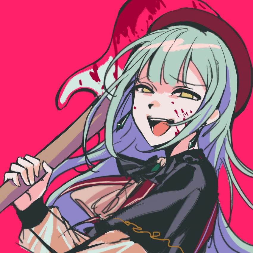 wakaba mutsumi and mortis (bang dream! and 1 more) drawn by sunoom09