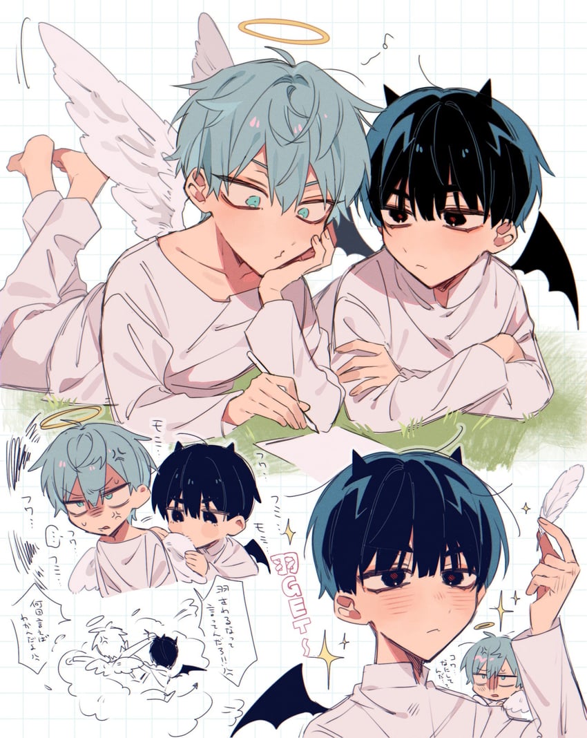 till and ivan (alien stage) drawn by kikurage_ii