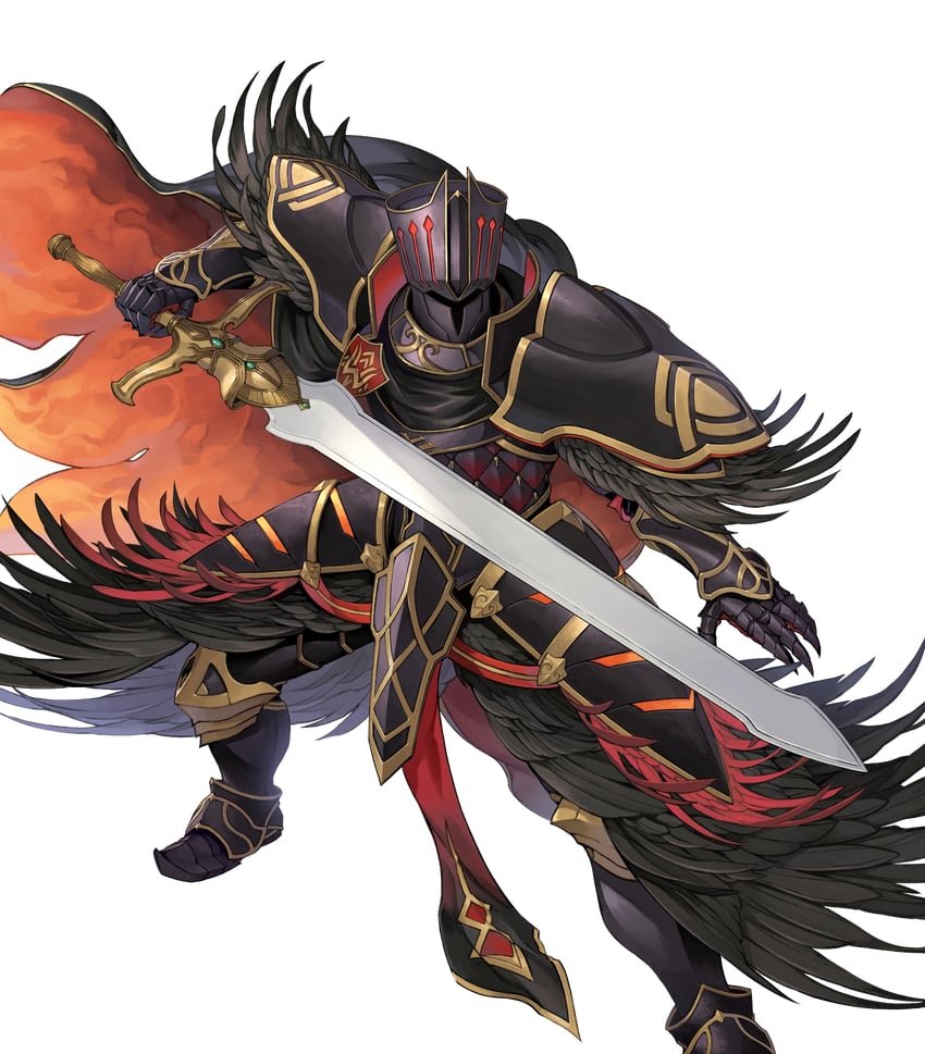 black knight (fire emblem and 2 more) drawn by nishiki_areku