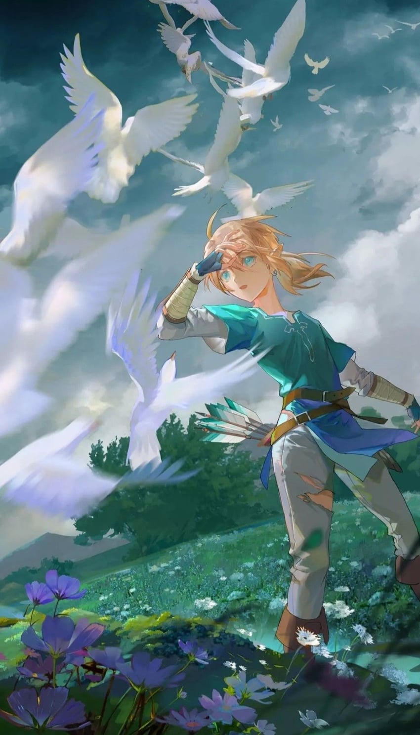 link (the legend of zelda and 1 more) drawn by minty0