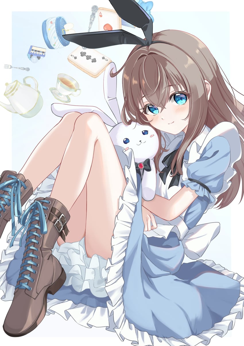 alice (alice's adventures in wonderland) drawn by omo_omochi_zzz