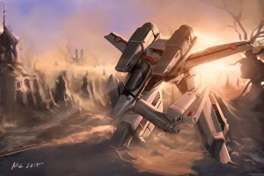 vf-1, ichijou hikaru, vf-1s, and vf-1 super (macross and 2 more) drawn by themimig