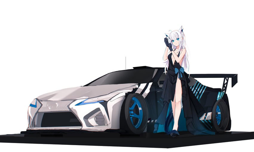 shirakami fubuki (hololive and 1 more) drawn by c4t_(c4t004)
