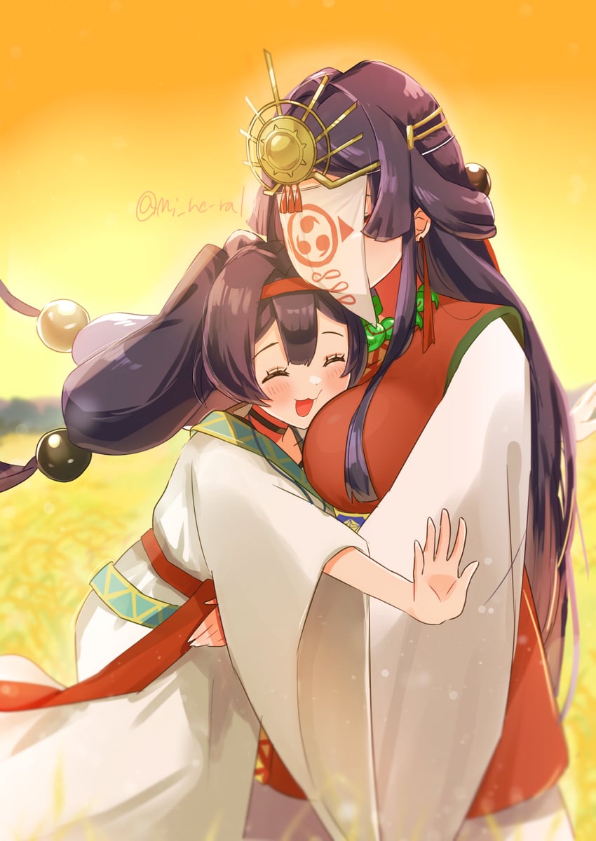 toyo and himiko (mahou shoujo madoka magica and 1 more) drawn by mi_(user_cfhn8773)