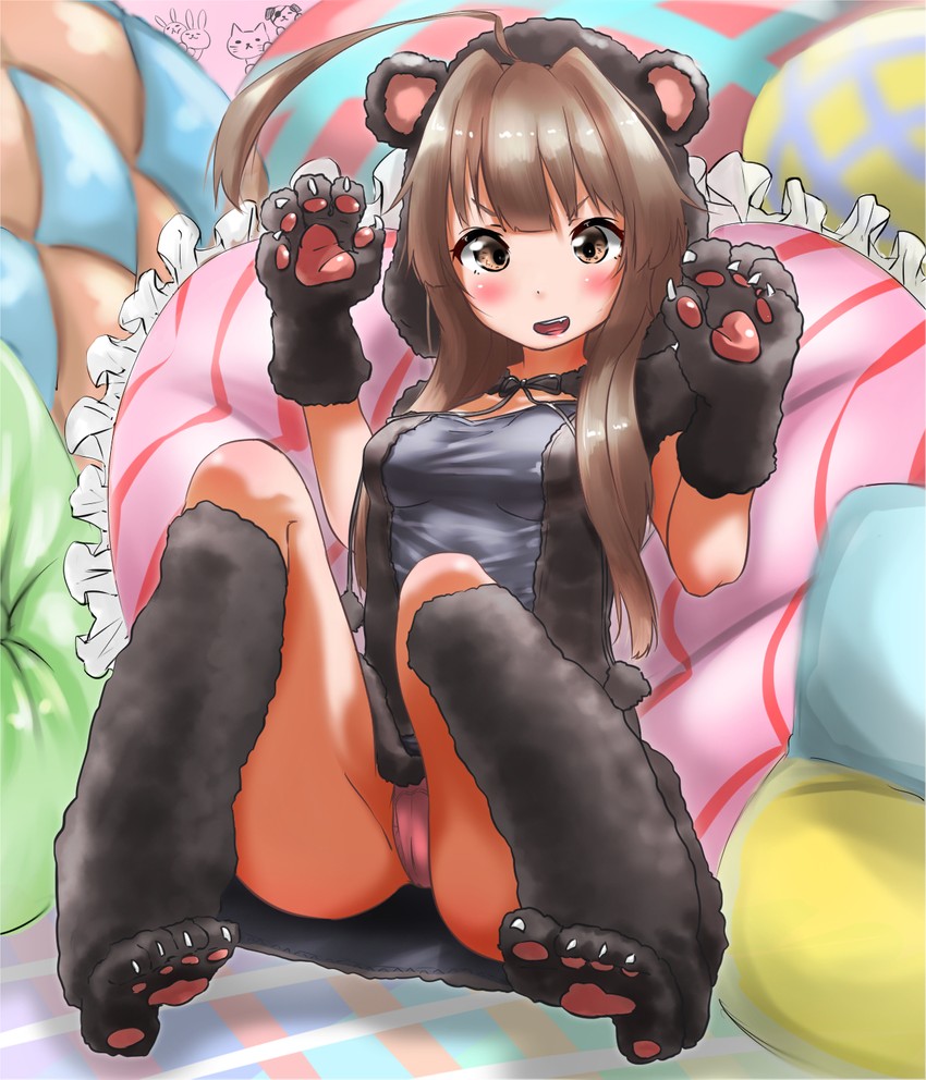 kuma (kantai collection and 1 more) drawn by tama_(tamago)