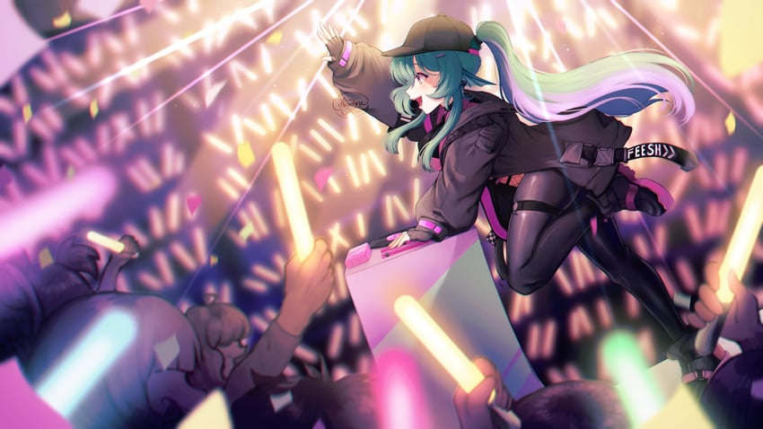 finana ryugu (nijisanji and 1 more) drawn by hexyraart