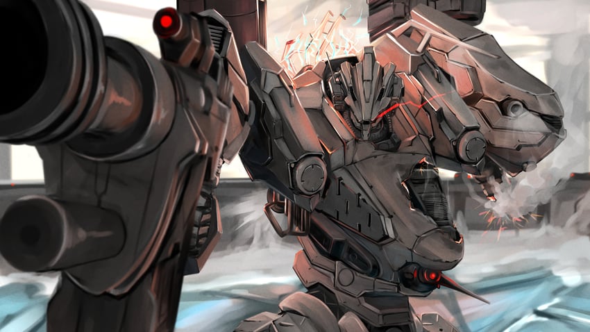 nightfall (armored core and 1 more) drawn by gorigorimatcha