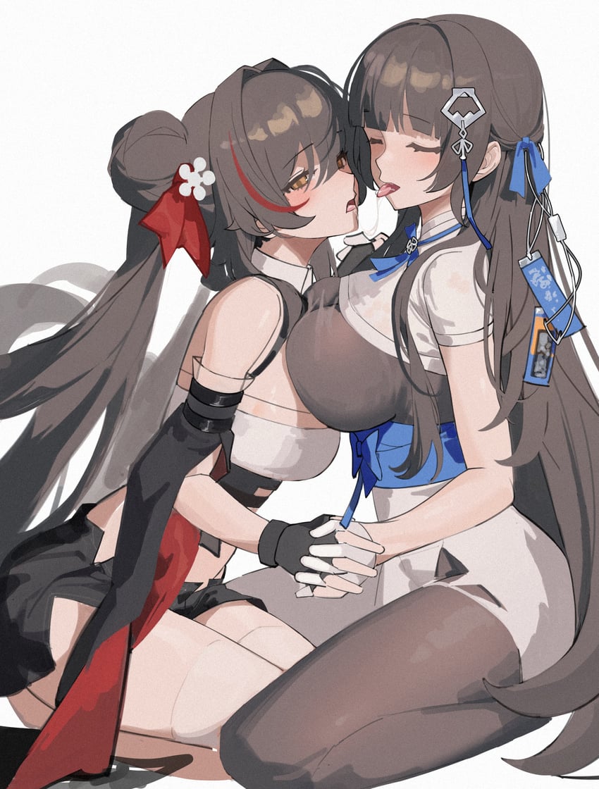 type 95, type 97, jiangyu, and daiyan (girls' frontline and 1 more) drawn by henz