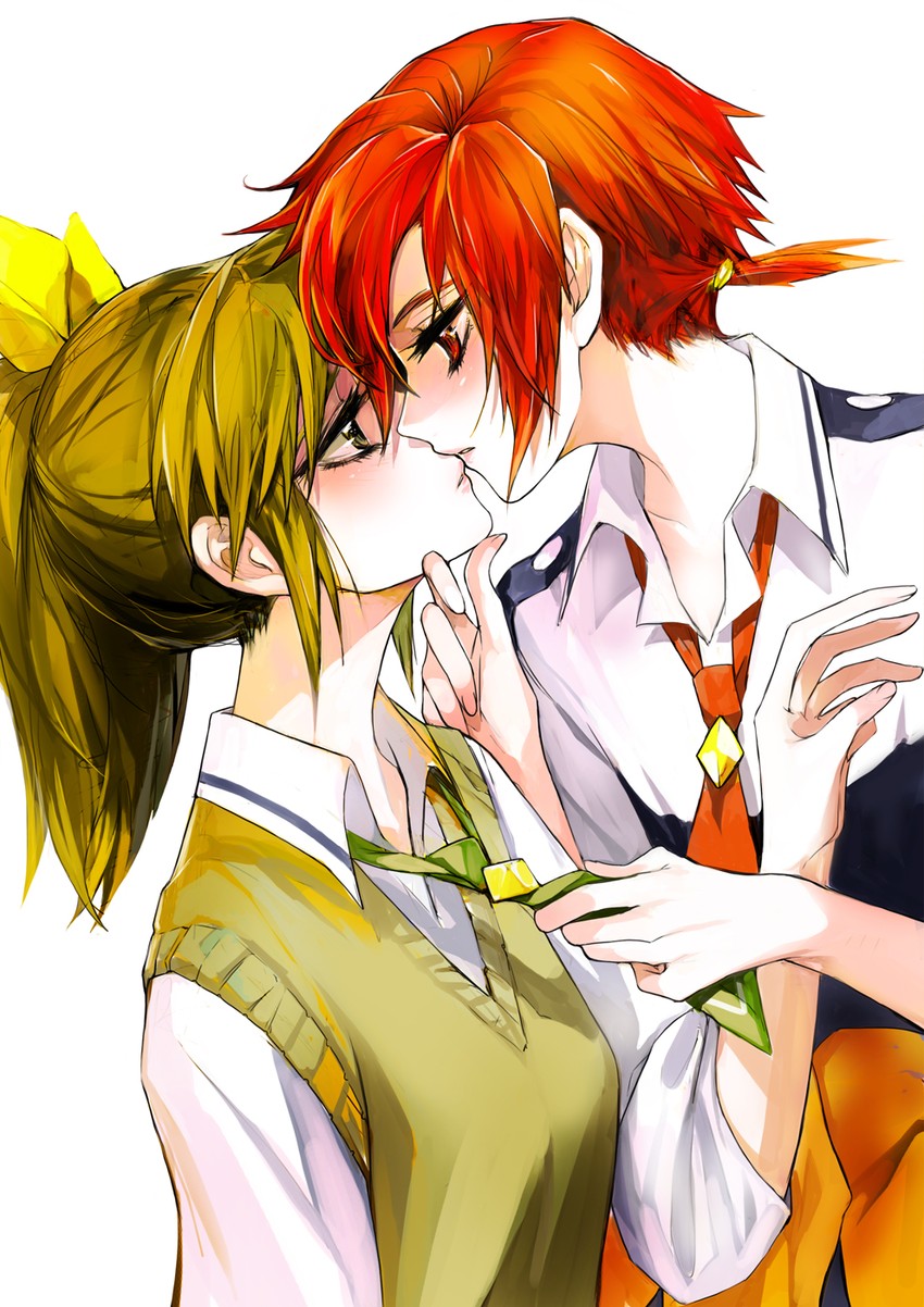 midorikawa nao and hino akane (precure and 1 more) drawn by tima