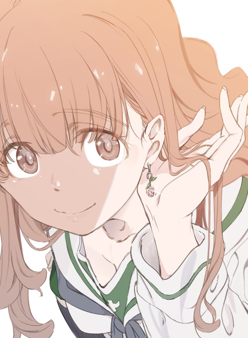 takebe saori (girls und panzer) drawn by saitou_atsushi_(kamatamanankotu)