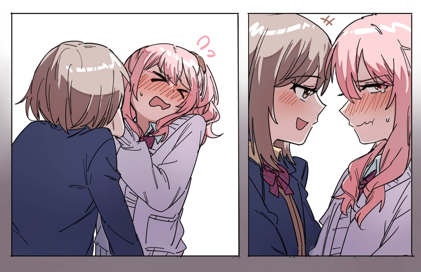 shinonome ena and akiyama mizuki (project sekai) drawn by dumd