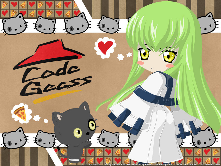 c.c. (code geass and 1 more) drawn by akazaki_yasuma
