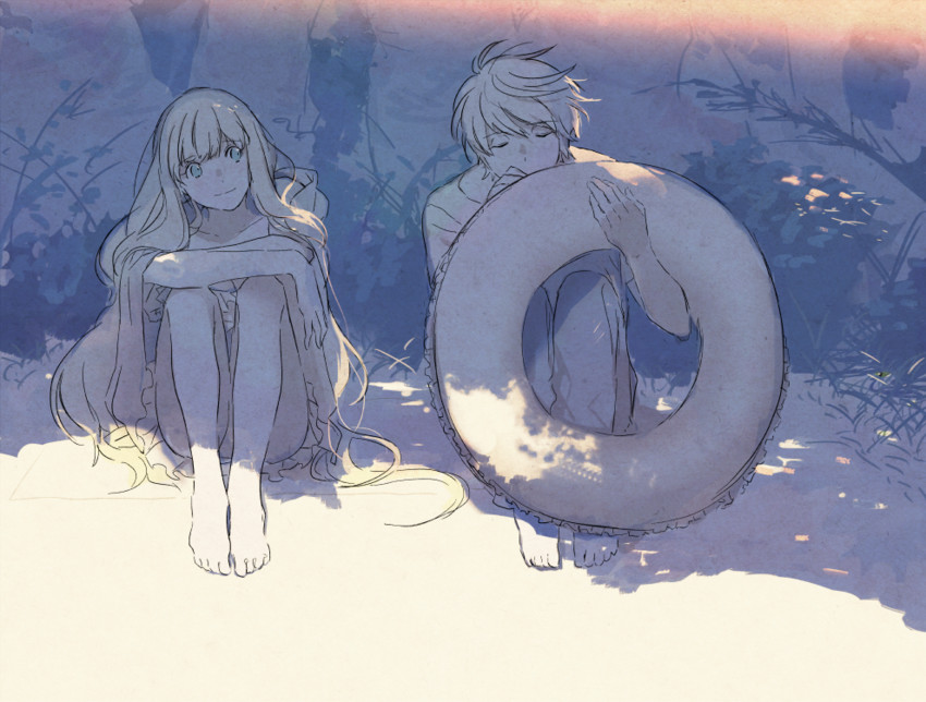 slaine troyard and asseylum vers allusia (aldnoah.zero) drawn by roku_(tsua-kihuyu)