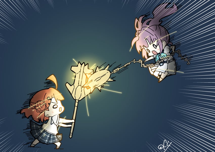otomune kozue and uehara ayumu (love live! and 6 more) drawn by oofushi_ao