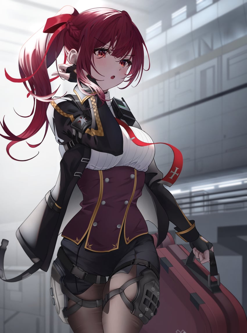 wa2000 and makiatto (girls' frontline and 1 more) drawn by azipou