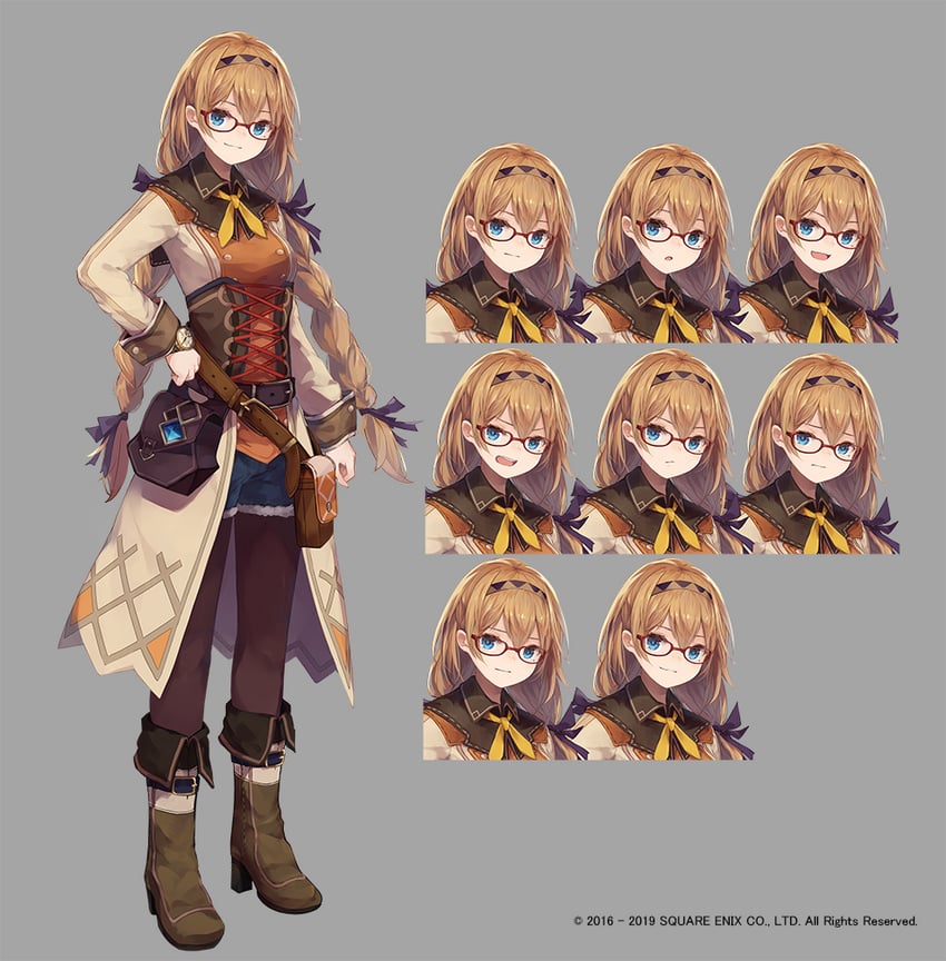 alicia quixano (grimms notes) drawn by makihitsuji