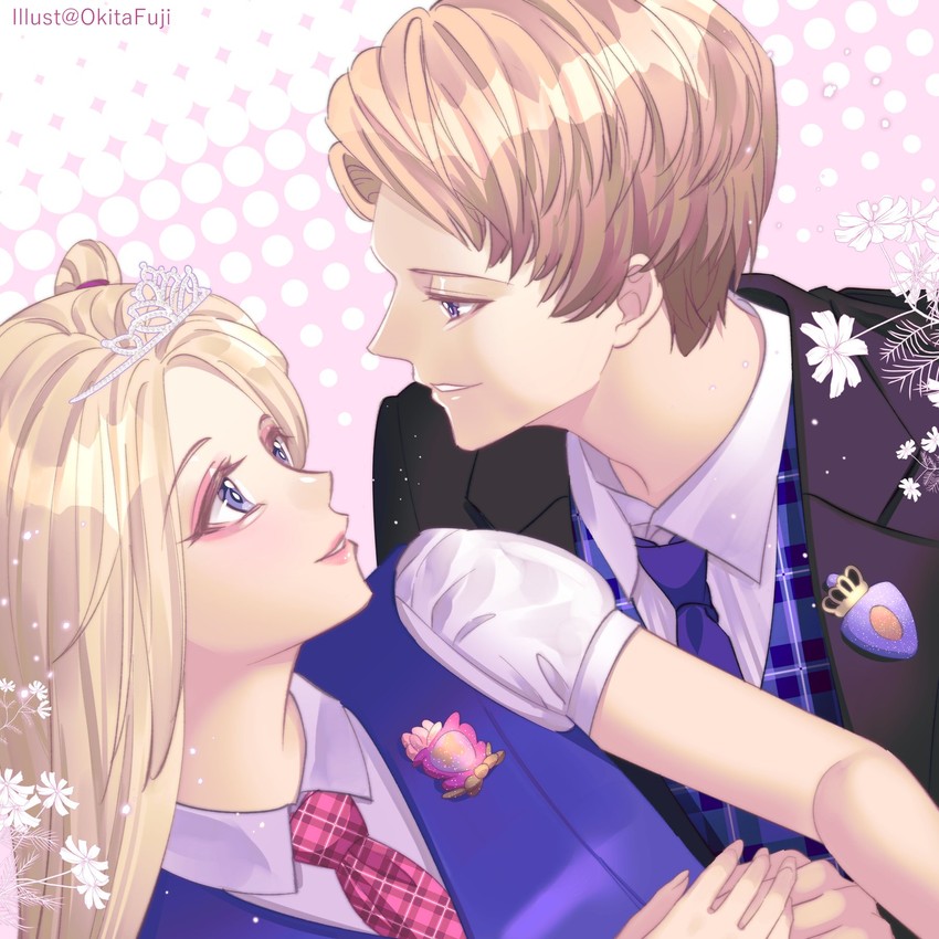 barbie, ken, blair willows, and nicholas (barbie and 1 more) drawn by okitafuji