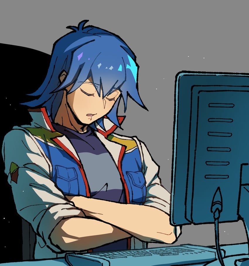 bruno (yu-gi-oh! and 1 more) drawn by youko-shima