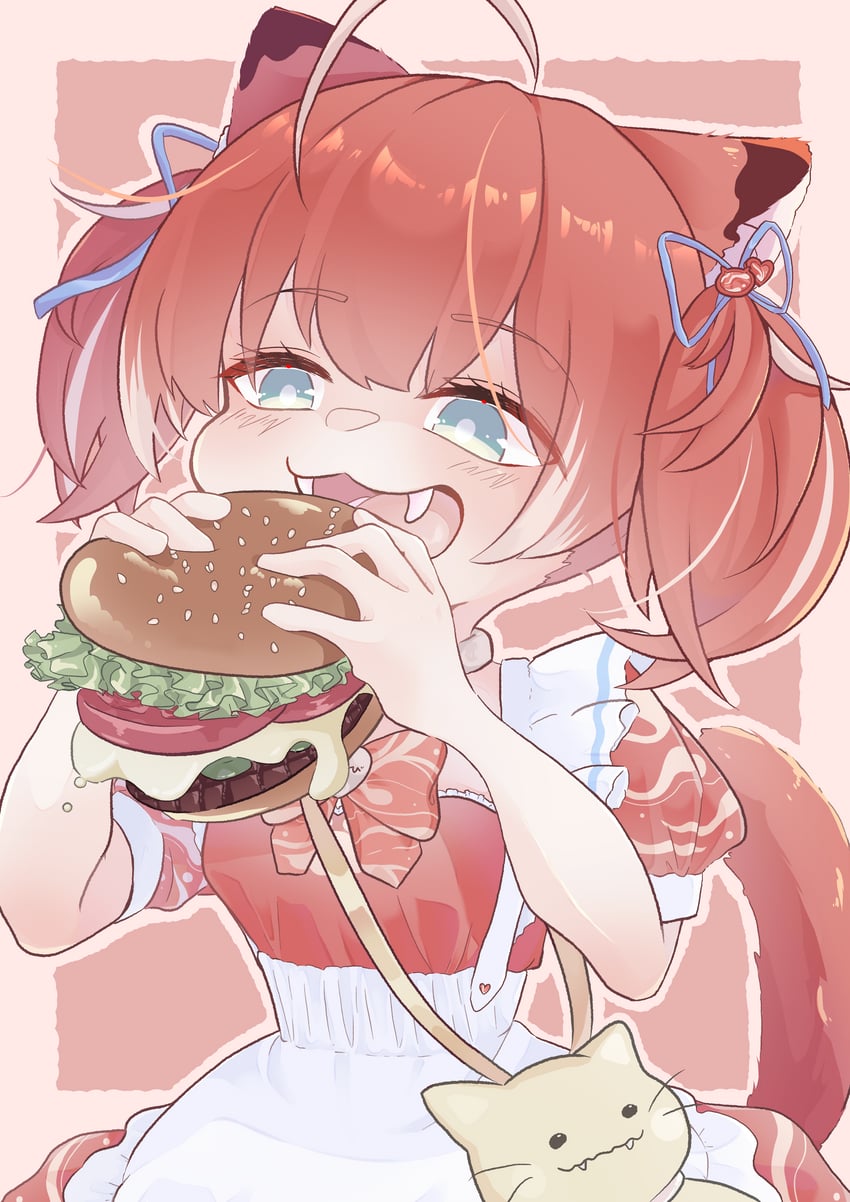 akami karubi (indie virtual youtuber) drawn by n_koke_t