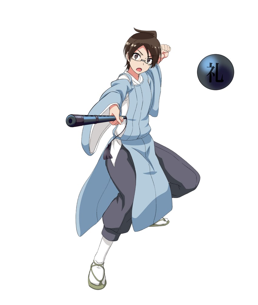 yuiga nariyuki and inumura daikaku masanori (bokutachi wa benkyou ga dekinai and 1 more) drawn by key_(gaigaigai123)