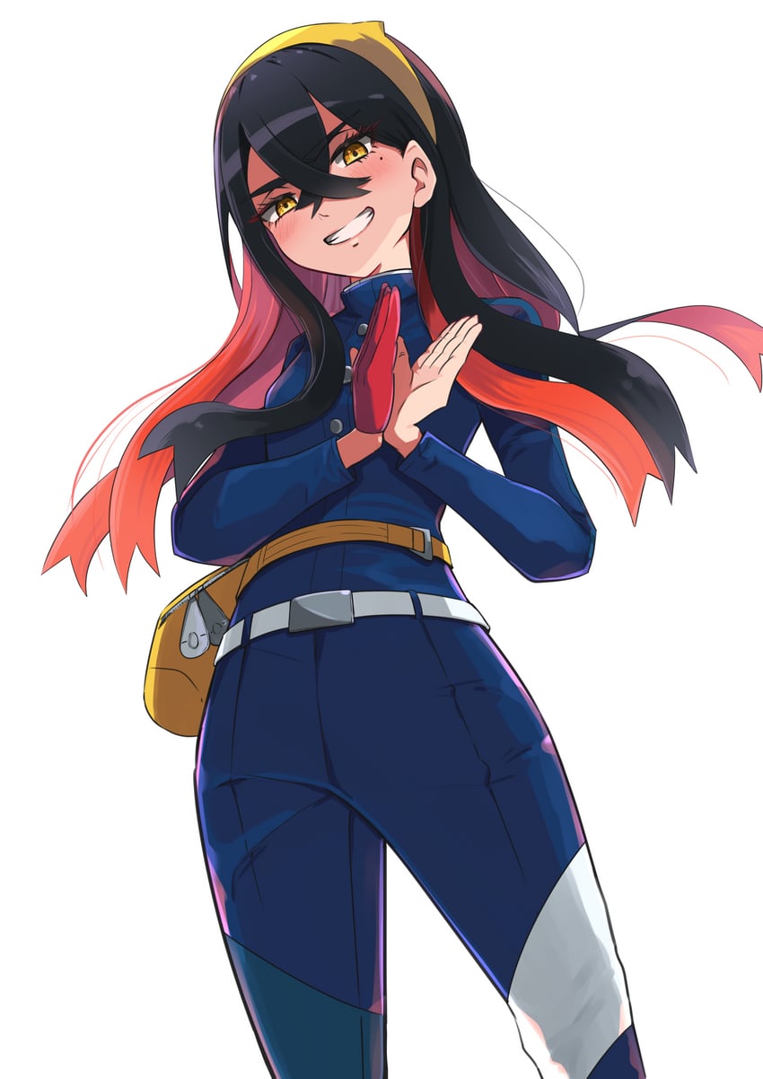 carmine (pokemon and 1 more) drawn by coralreef966