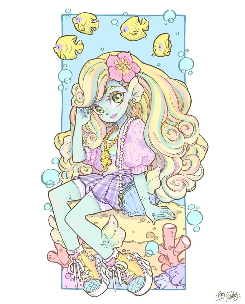 lagoona blue (monster high) drawn by royfishes