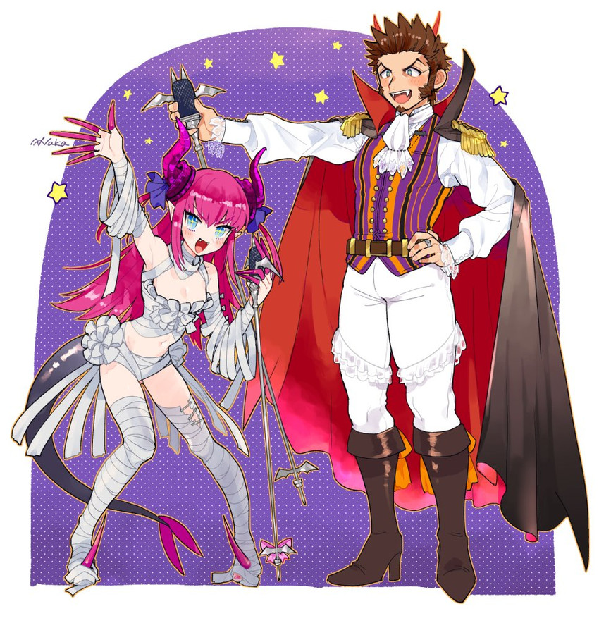 elizabeth bathory and napoleon bonaparte (fate and 1 more) drawn by shitappa