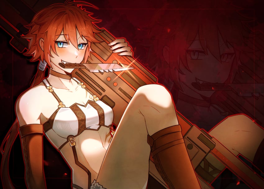 shirley orlando (eiyuu densetsu and 1 more) drawn by leorlontyan