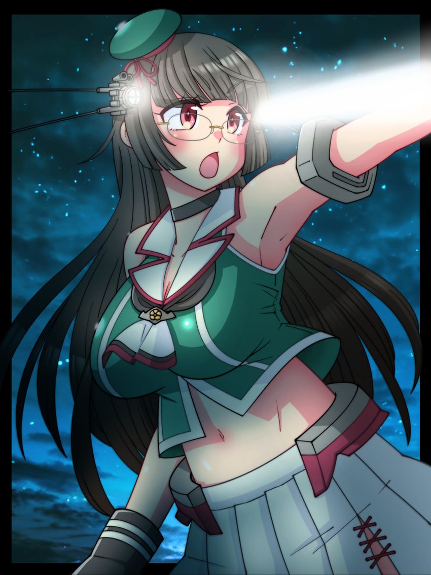 choukai and choukai kai ni (kantai collection) drawn by shin_(shin_k009)