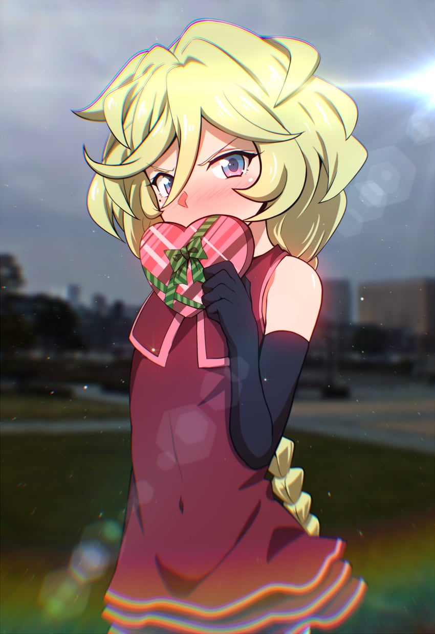 carol malus dienheim (senki zesshou symphogear) drawn by tanashi_(mk2)
