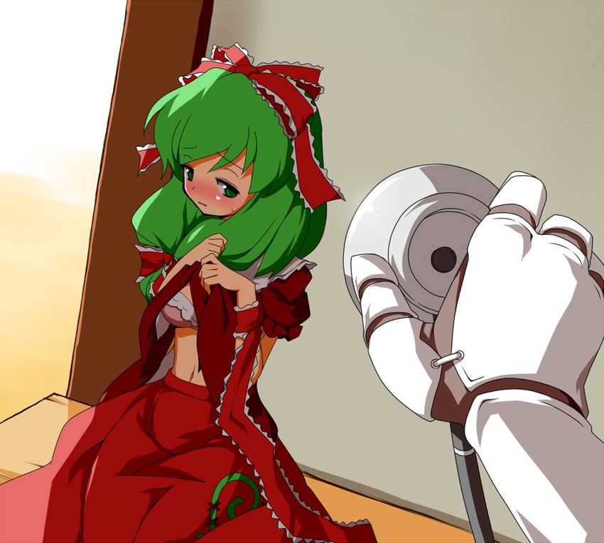 kagiyama hina and buront (touhou and 1 more) drawn by mutsu_(hasepix)