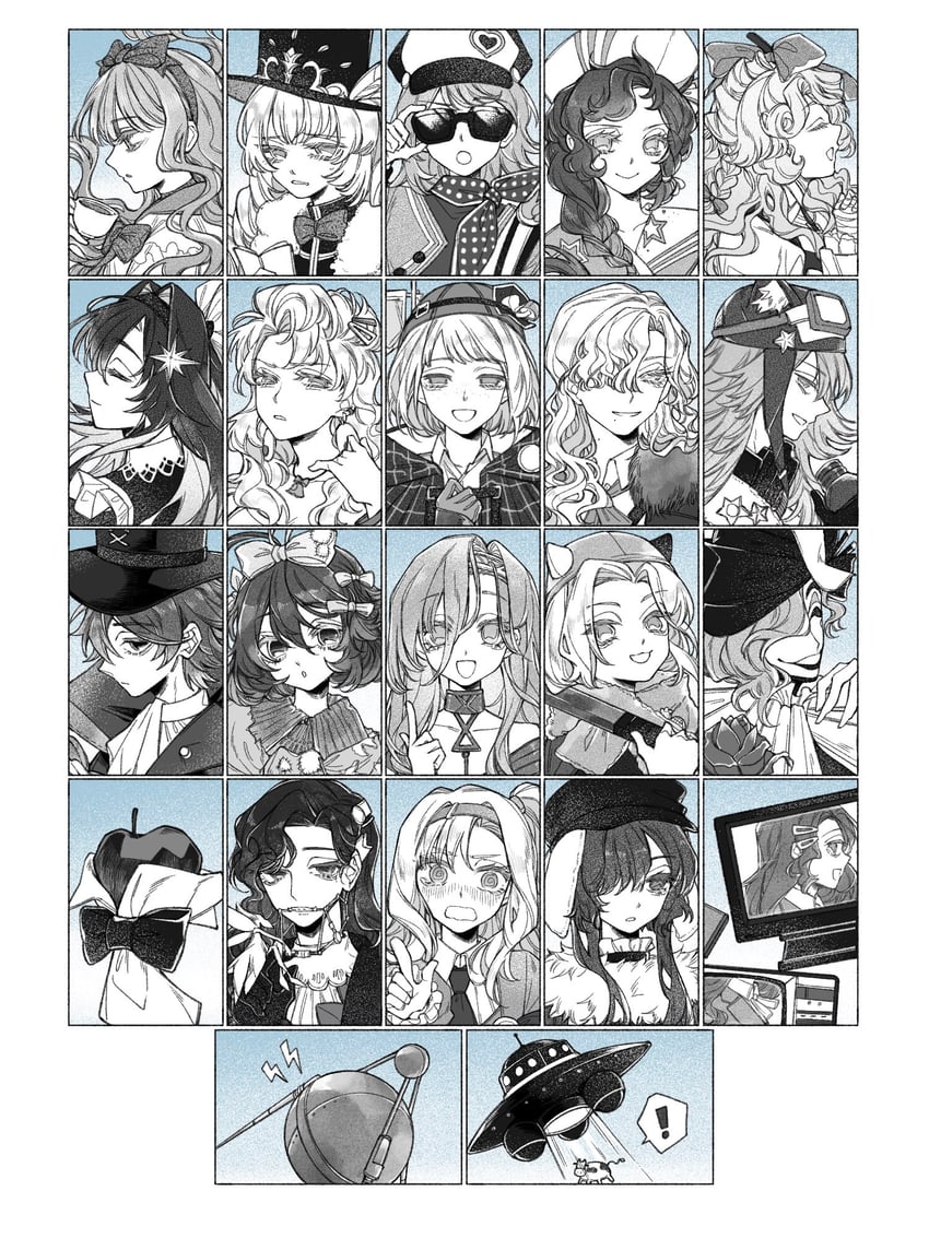 37, regulus, apple, matilda bouanich, tooth fairy, and 17 more (reverse:1999) drawn by mbembe