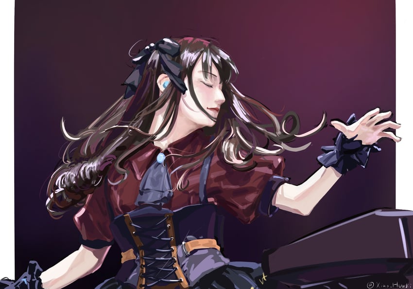 togawa sakiko, oblivionis, and takao kanon (bang dream! and 2 more) drawn by xiao_huajii