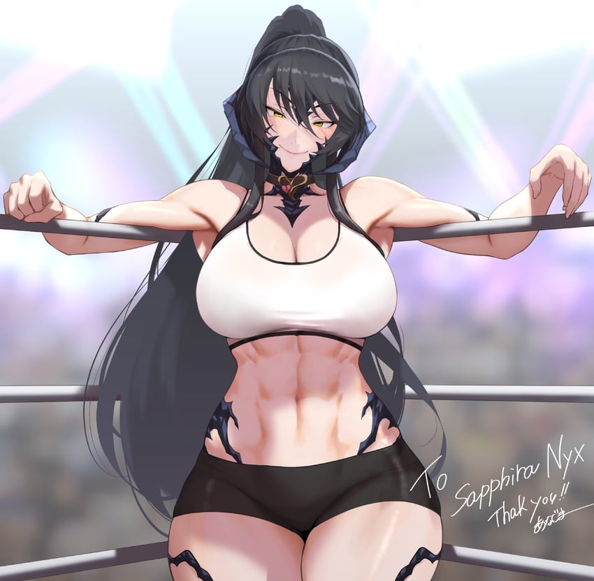 warrior of light and sapphira nyx (final fantasy and 1 more) drawn by anagumasan