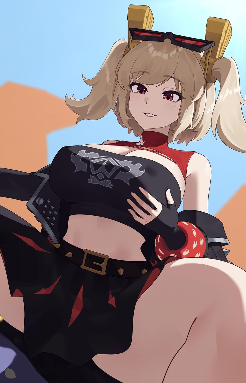 burnice white (zenless zone zero) drawn by giyeodeo