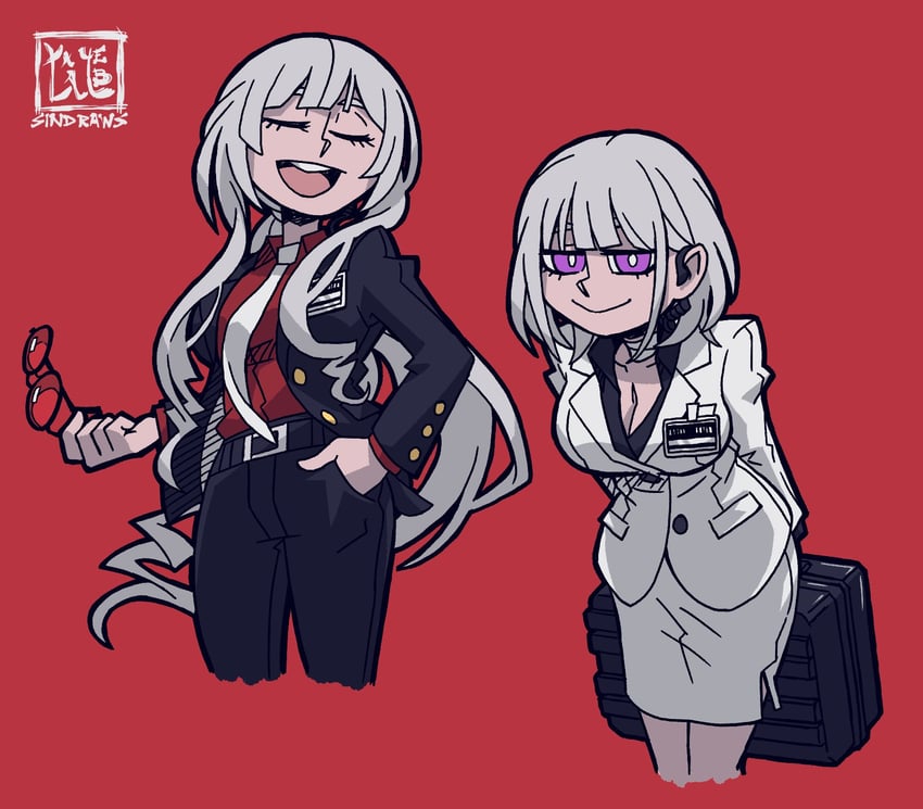 ak-12 and rpk-16 (girls' frontline and 1 more) drawn by sindraws