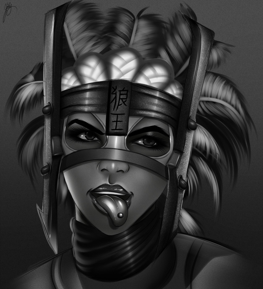 ferra (mortal kombat and 1 more) drawn by jassycoco
