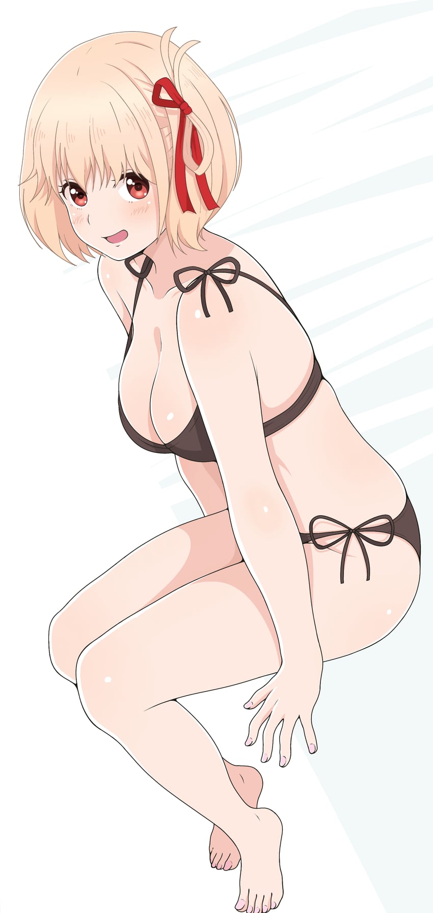 nishikigi chisato (lycoris recoil) drawn by ito_kashiwamochi