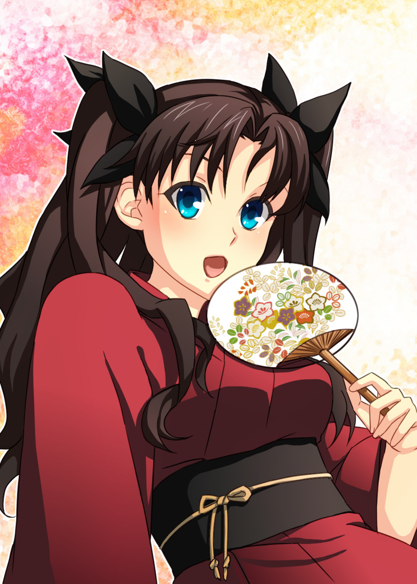 tohsaka rin (fate and 1 more) drawn by dairii