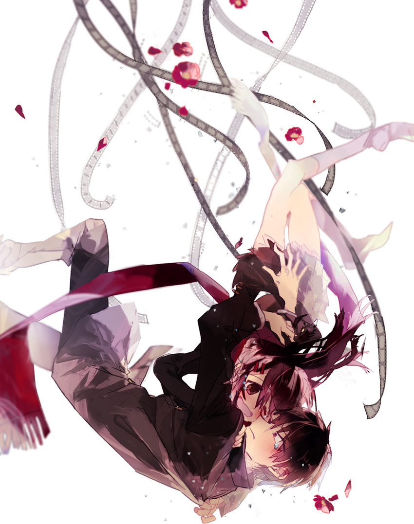 tateyama ayano and kisaragi shintarou (kagerou project) drawn by noso_(tumeyasuri)