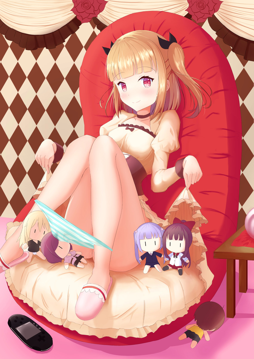 suzukaze aoba, takimoto hifumi, yagami kou, iijima yun, shinoda hajime, and 1 more (new game!) drawn by kagamigami_(kamikagami)