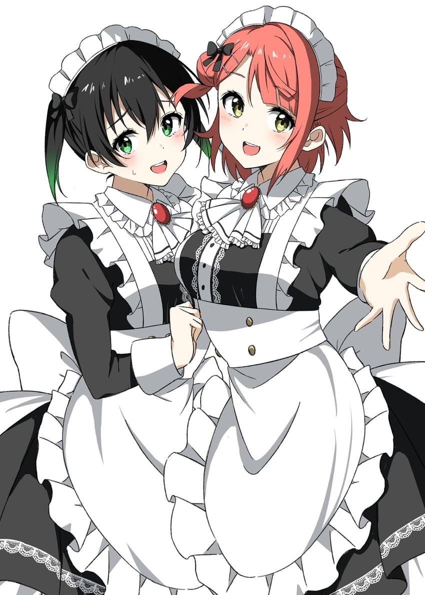 uehara ayumu and takasaki yu (love live! and 1 more) drawn by bien_(djpwjd1)