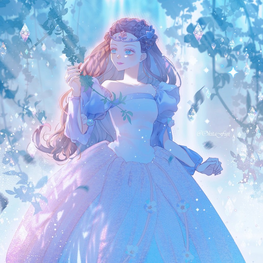 teresa and fairy queen (barbie and 2 more) drawn by okitafuji