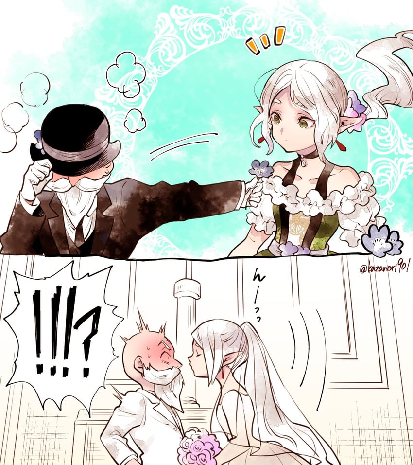frieren and himmel (sousou no frieren) drawn by nanahachi_77889