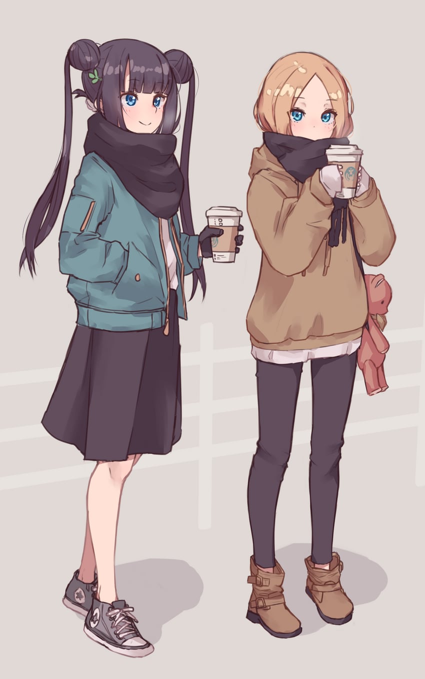 abigail williams and yang guifei (fate and 1 more) drawn by kopaka_(karda_nui)